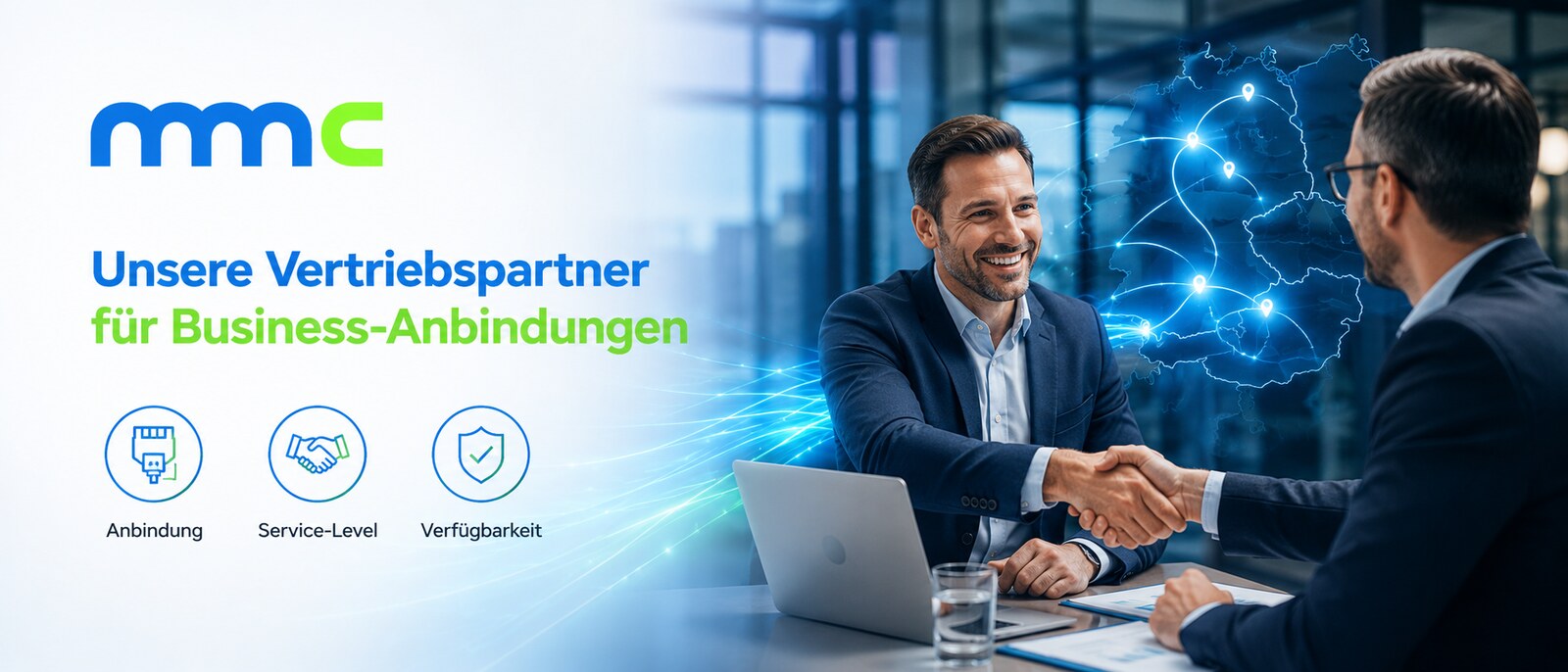Unsere Vertriebspartner für Business-Anbindungen – Anbindung, Service-Level, Verfügbarkeit