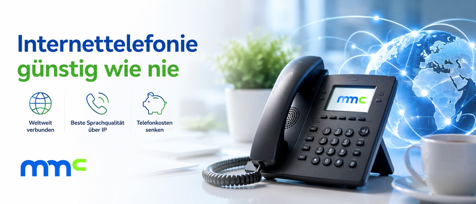 Internettelefonie günstig wie nie – moderne Telefonie in echter Qualität